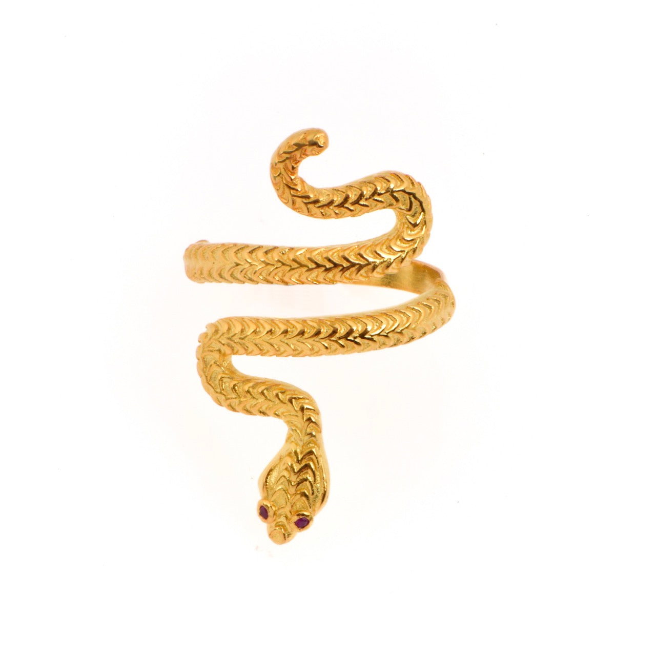 Roman Snake Ring