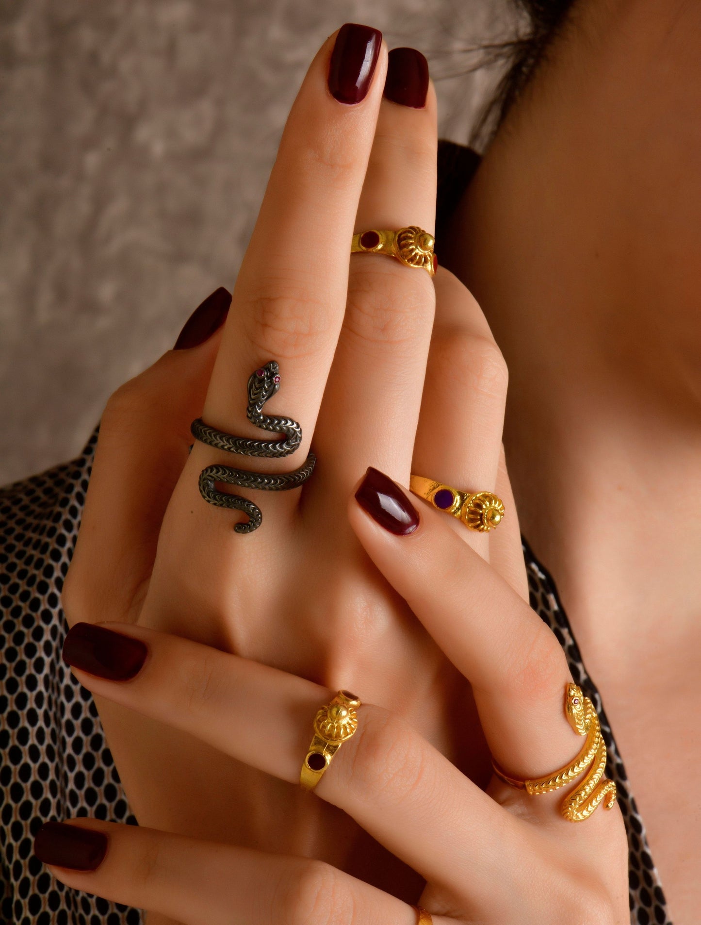 Roman Snake Ring