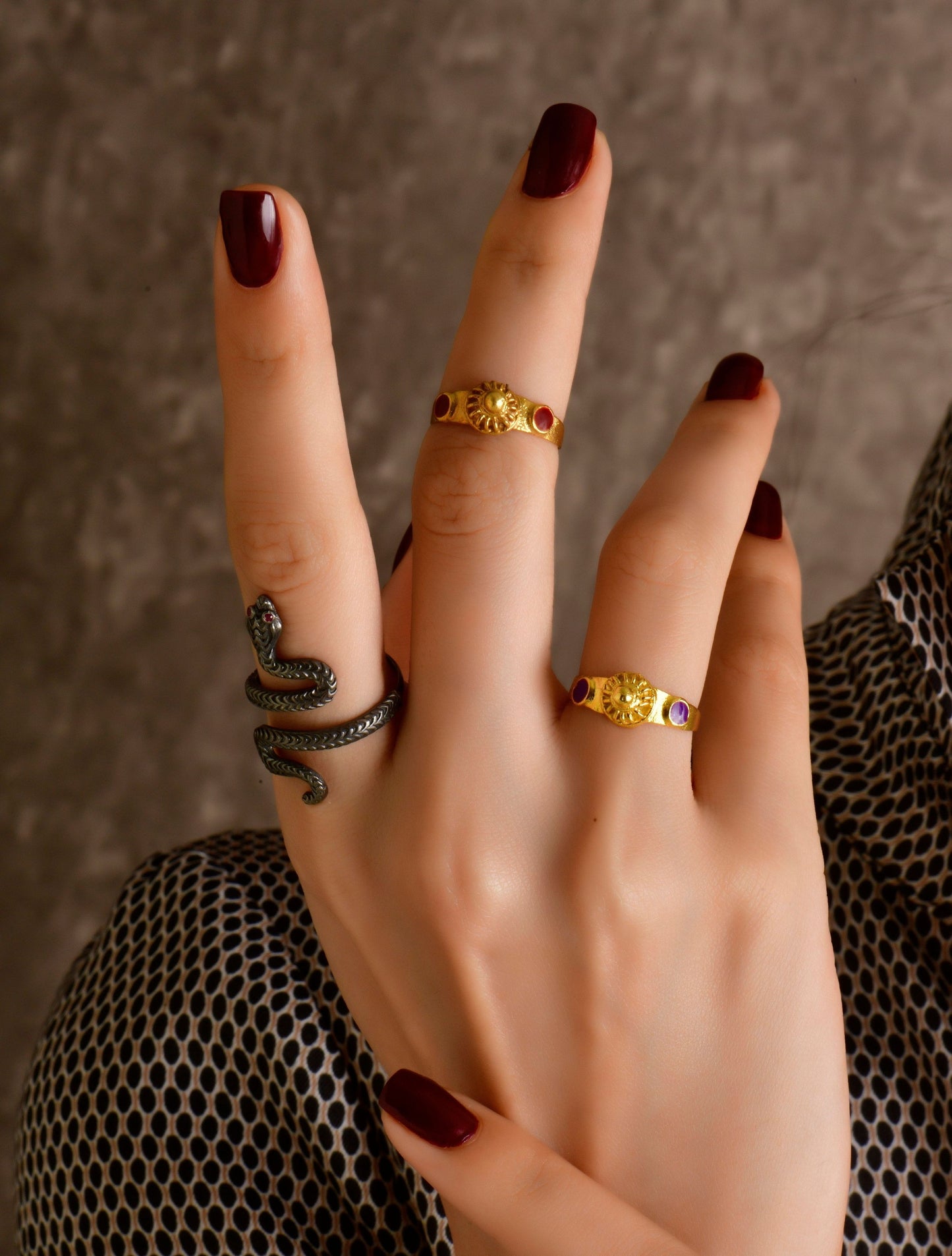 Roman Snake Ring