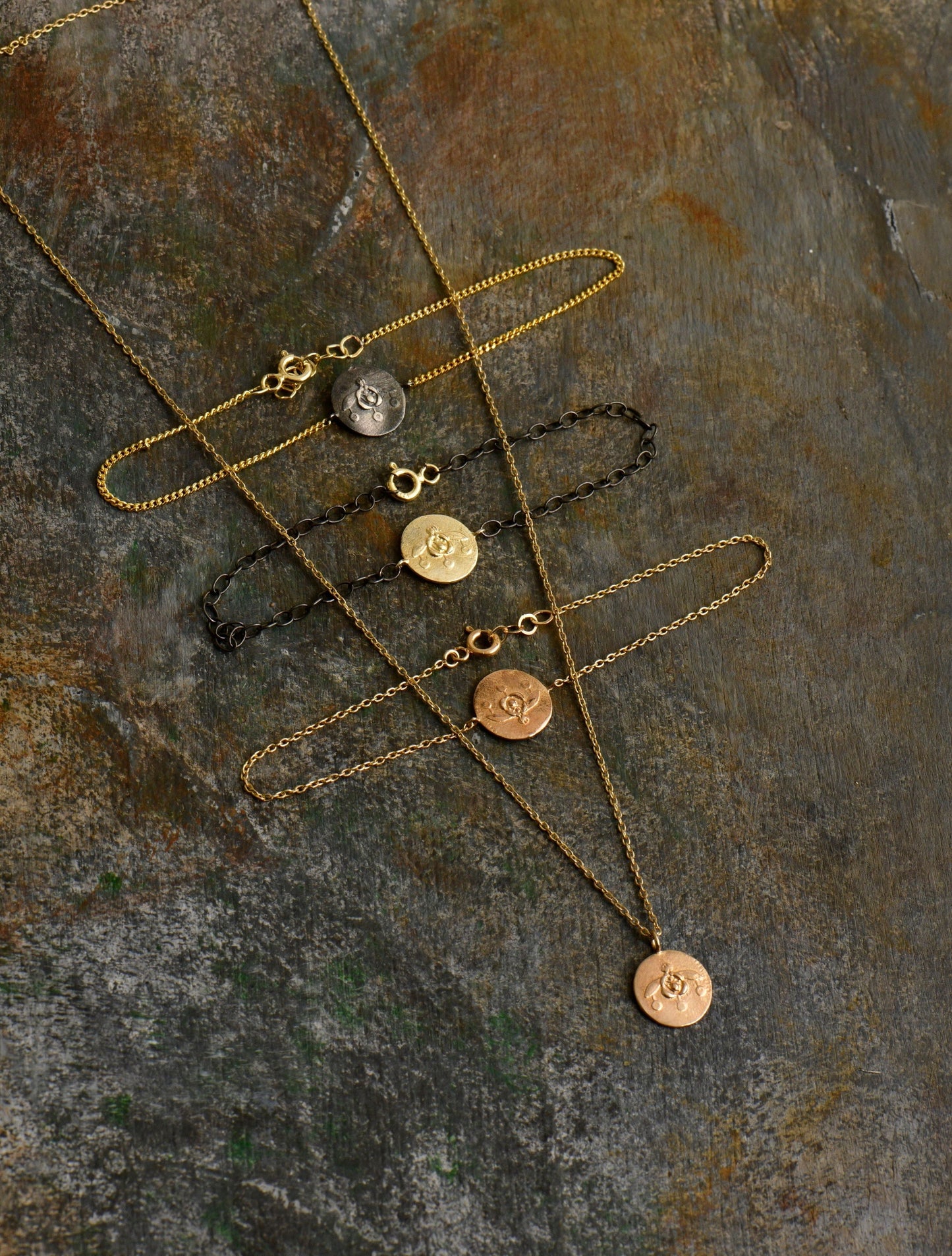 Malia Bee Gold Necklace