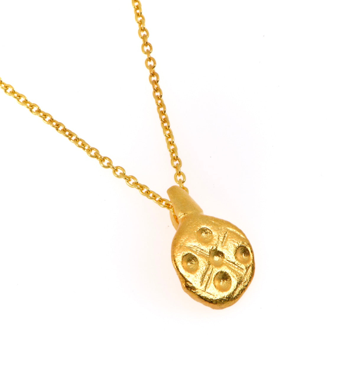 Omphalion Long Chain Necklace
