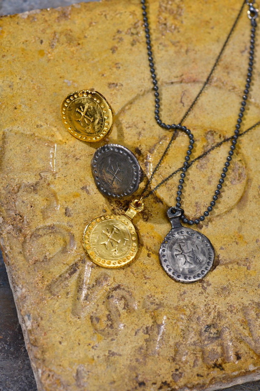 Chi (X) Ro (P) Monogram Necklace II