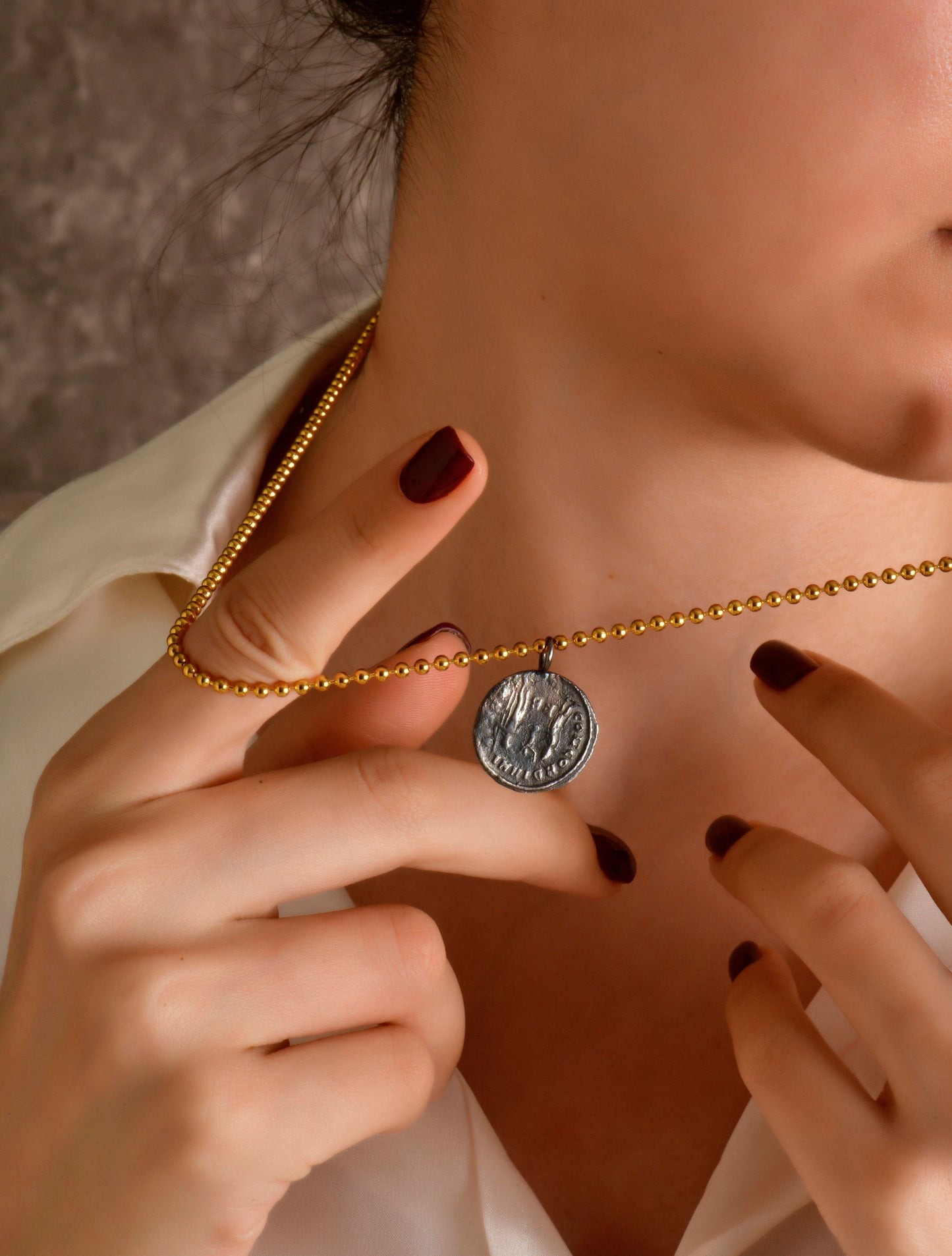 Antoninianus Diocletian Top Zincir Kolye