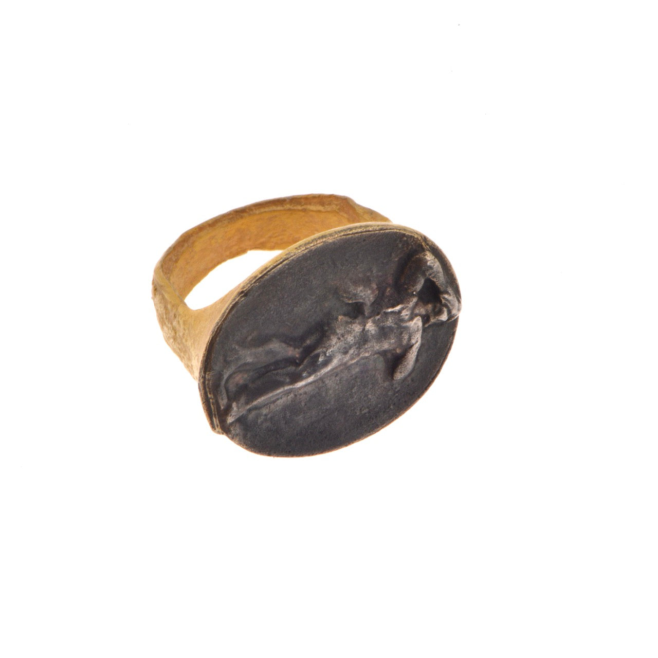 Dionysus and Satyr Ring