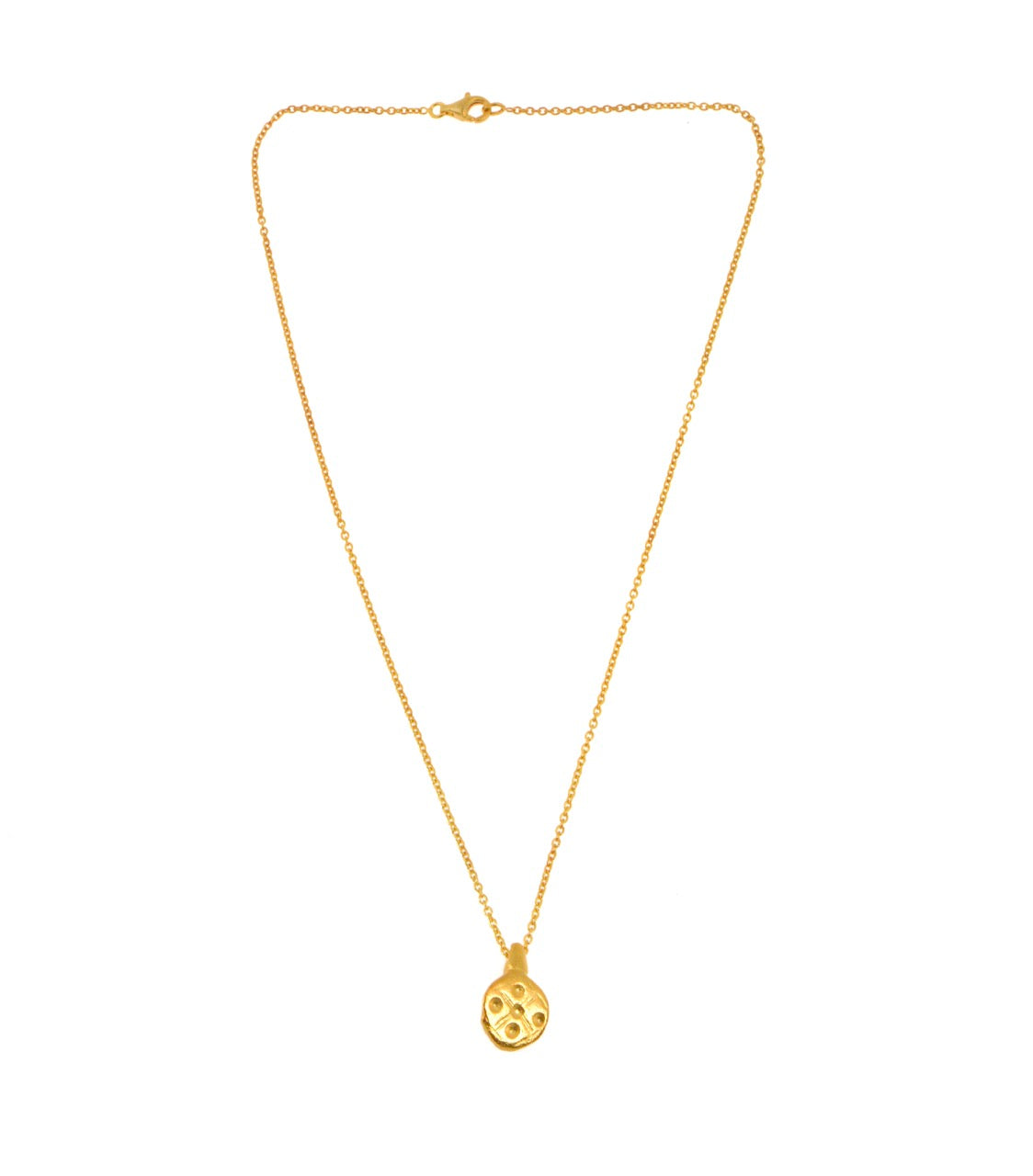 Omphalion Long Chain Necklace