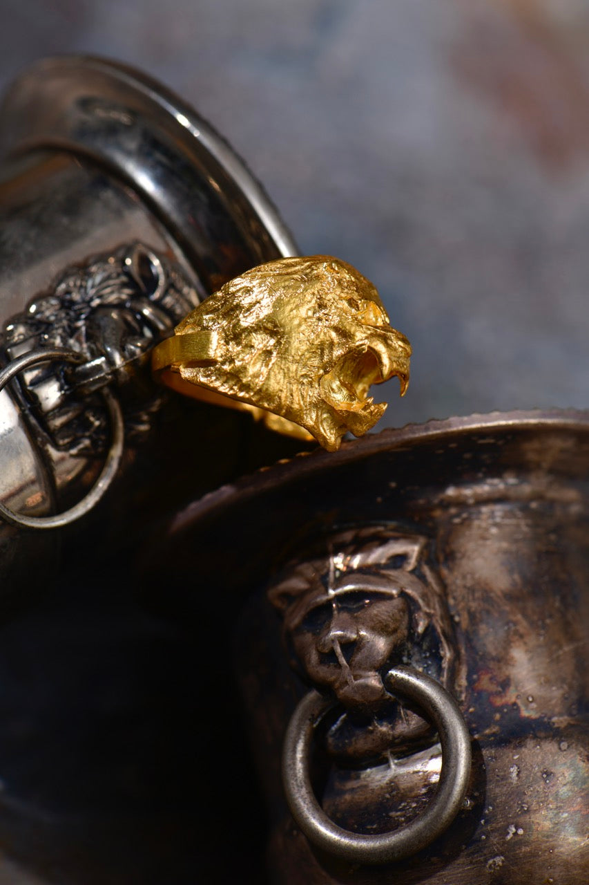 Lion Head Ring