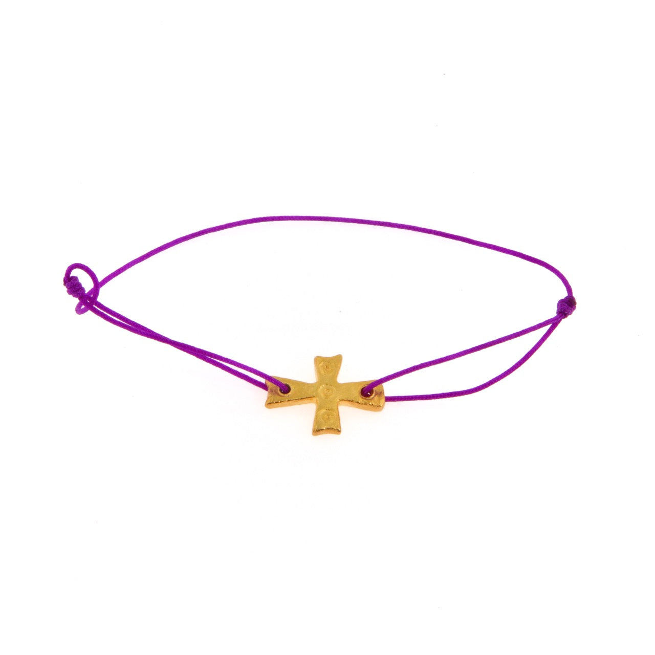 Byzantine Omphalion Cross Bracelet