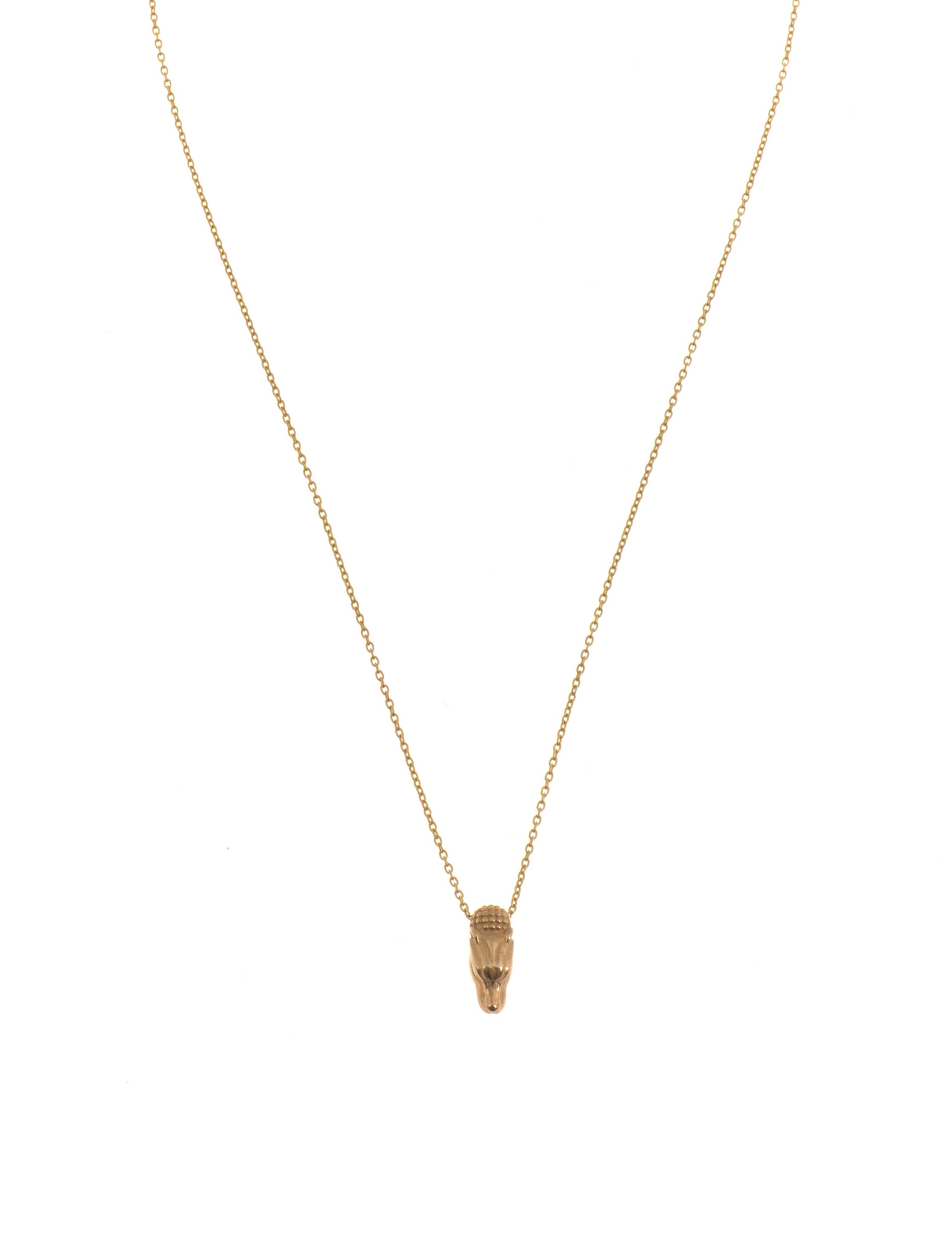 Panther Head Gold Necklace
