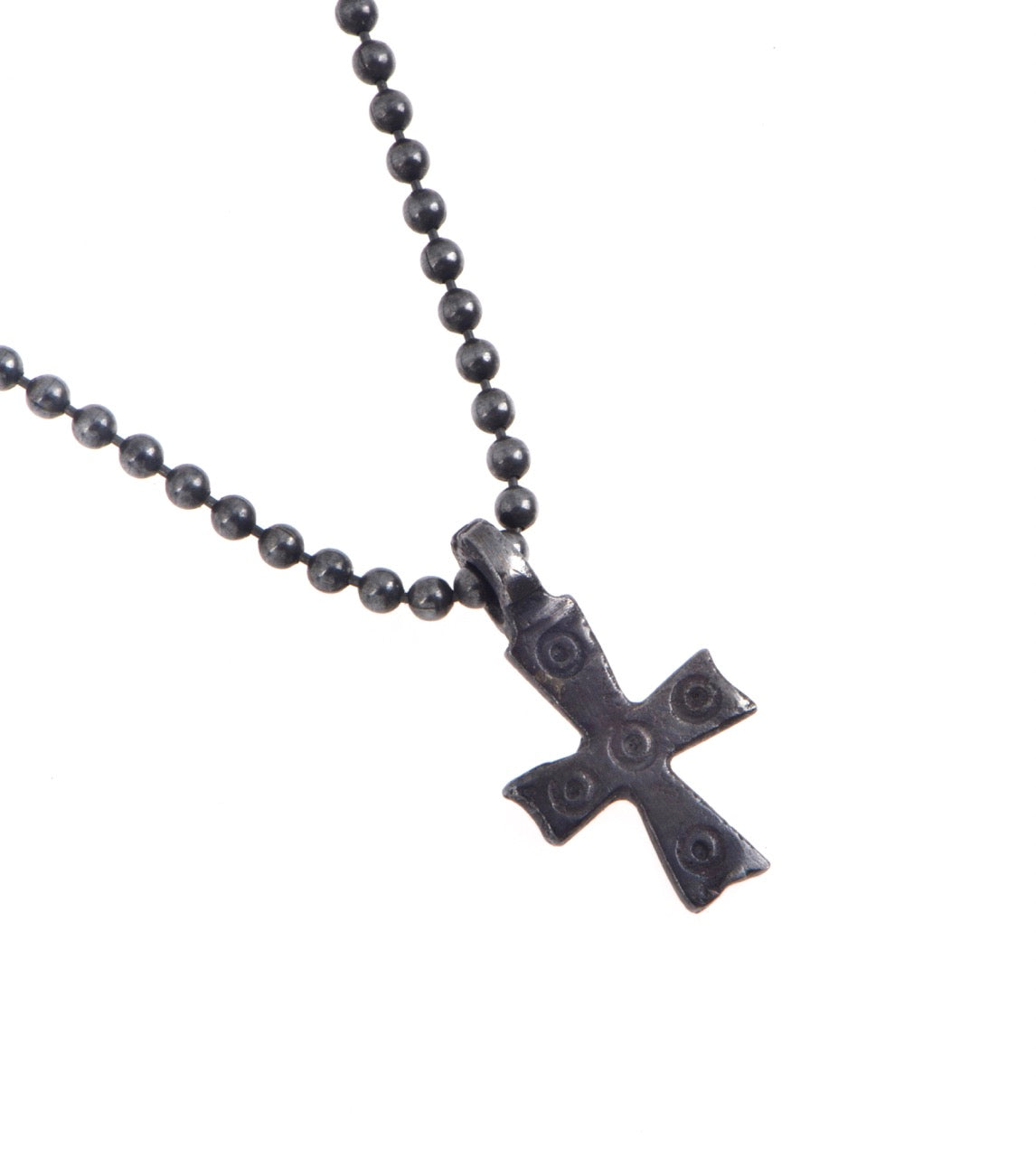 Byzantine Omphalion Cross Chain Necklace