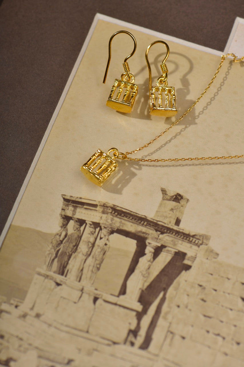 The Erechtheion Earring