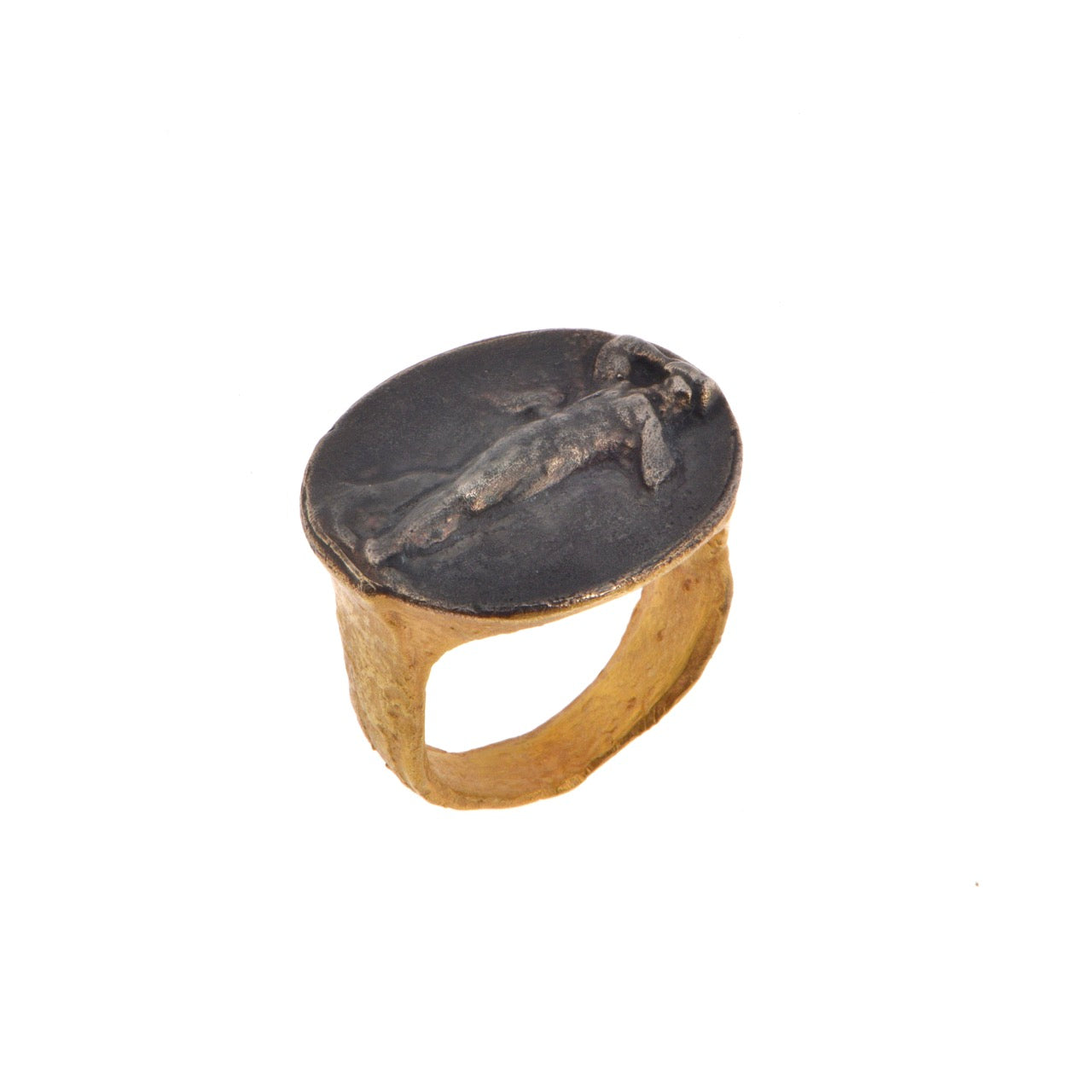Dionysus and Satyr Ring