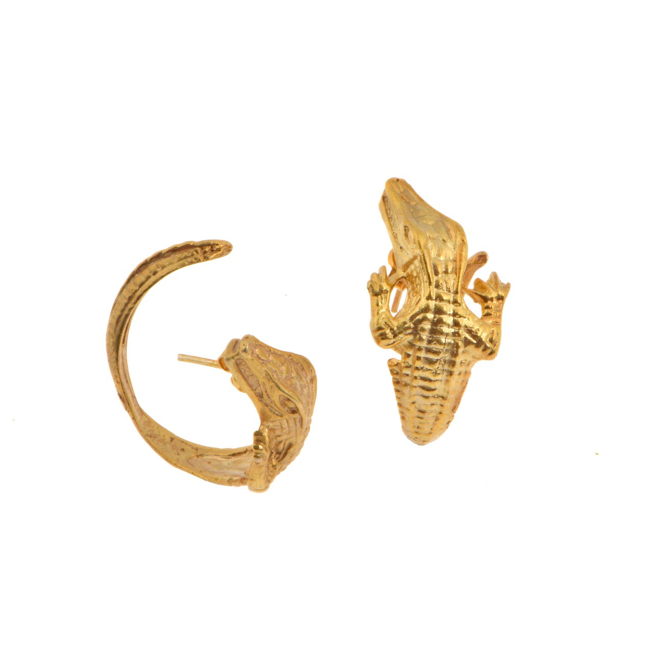 Sobek Crocodile Earring