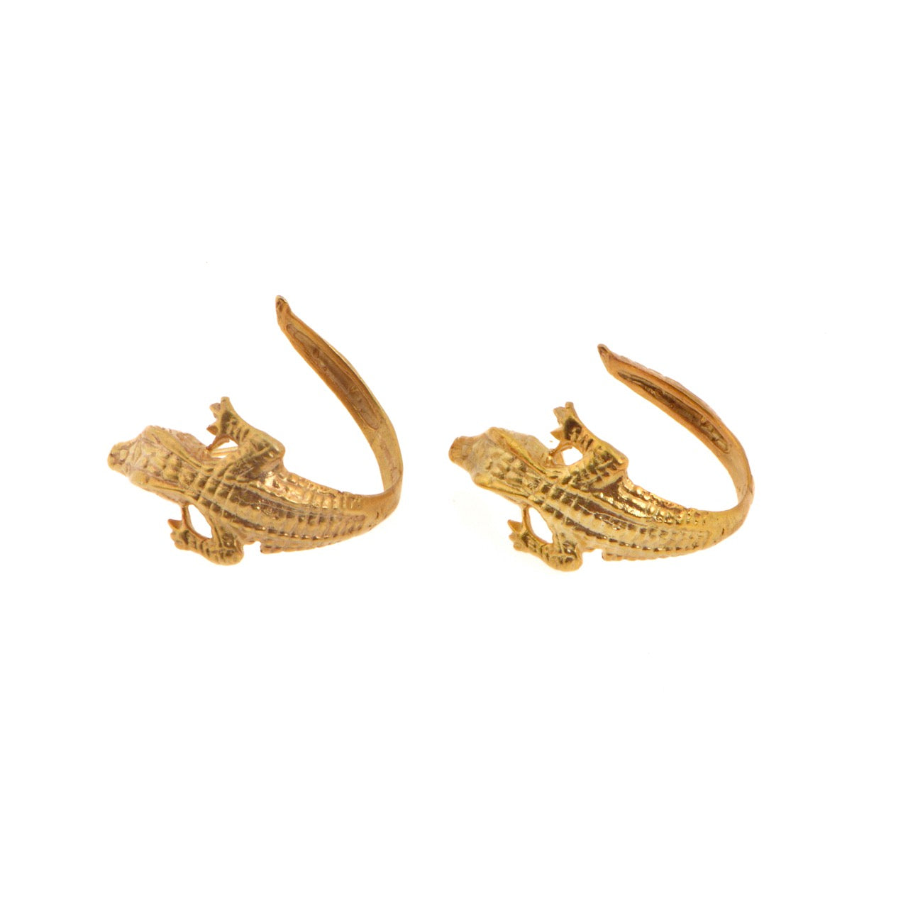Sobek Crocodile Earring