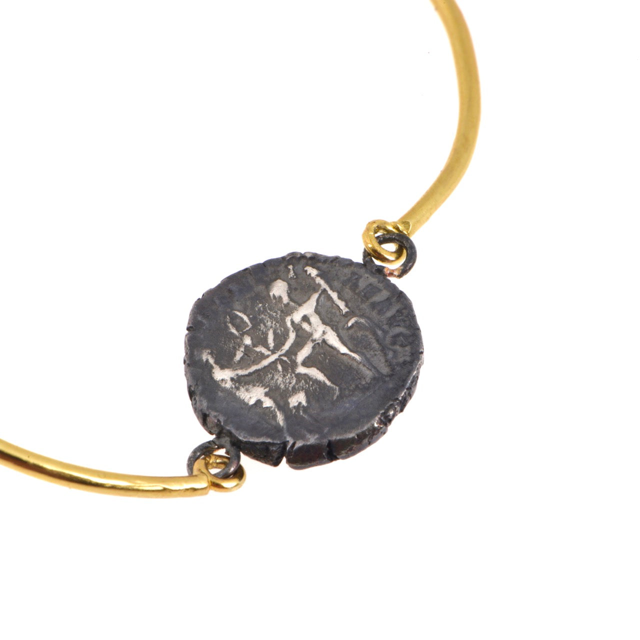 Commodus Denarius Çift Kordon Bilezik