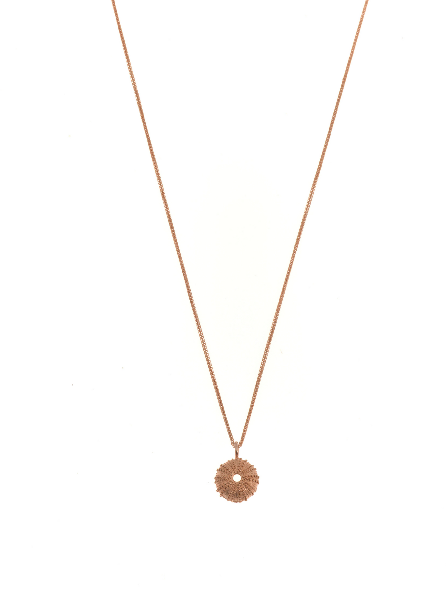 Sea Urchin Rose Gold Necklace