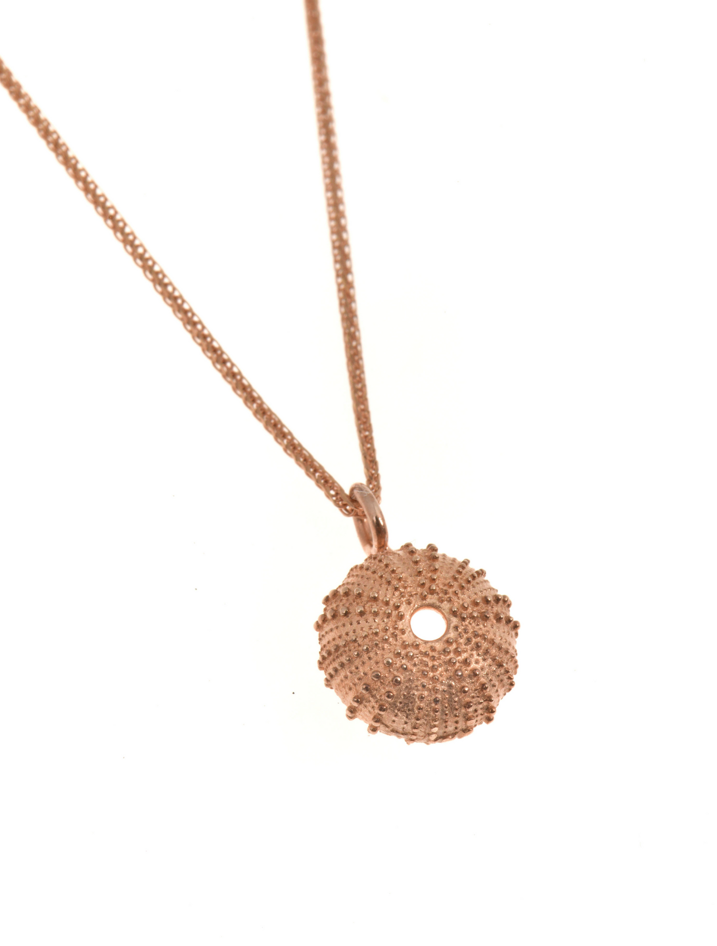 Sea Urchin Rose Gold Necklace