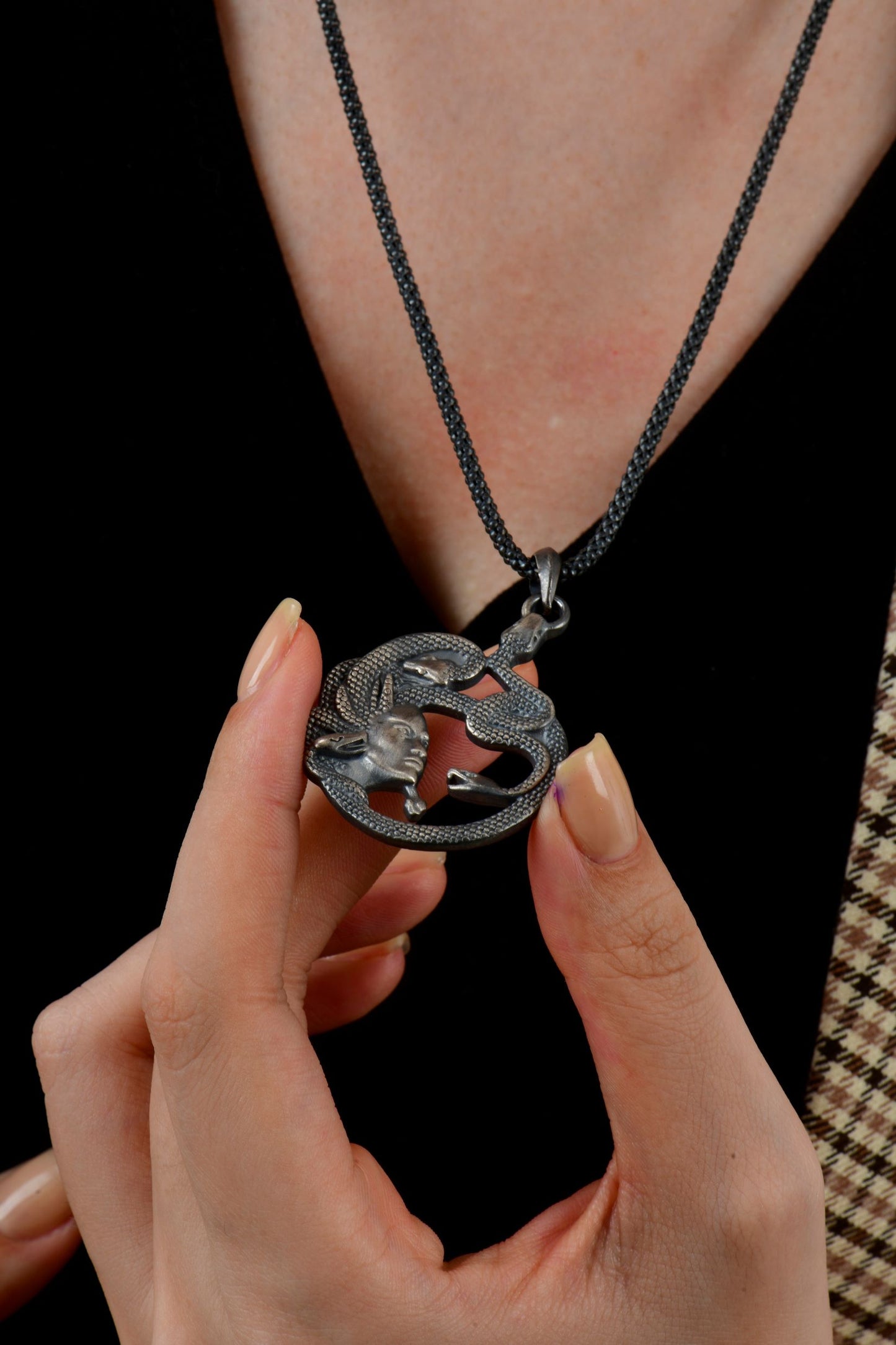 Medusa Snake Necklace