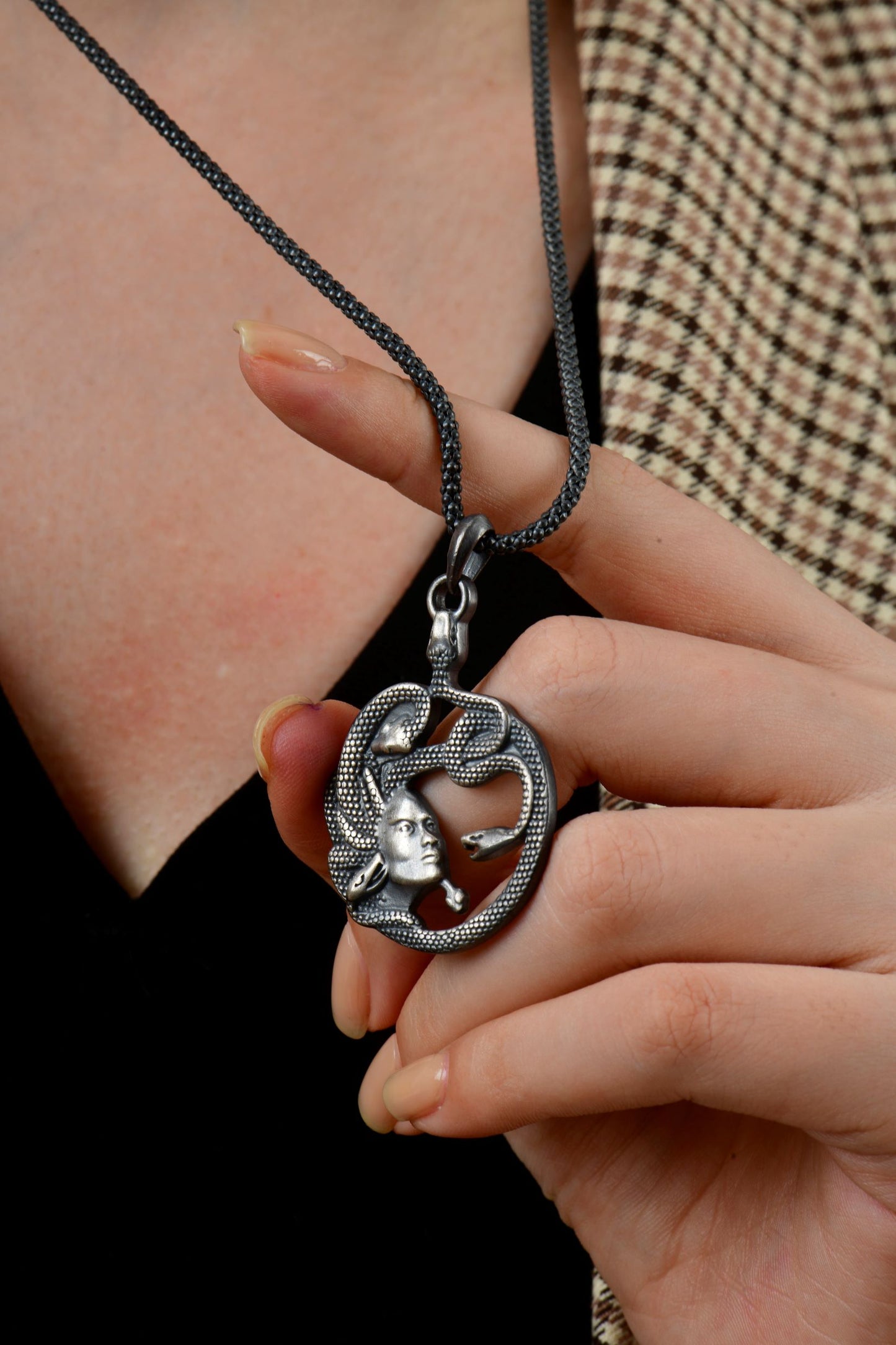 Medusa Snake Necklace