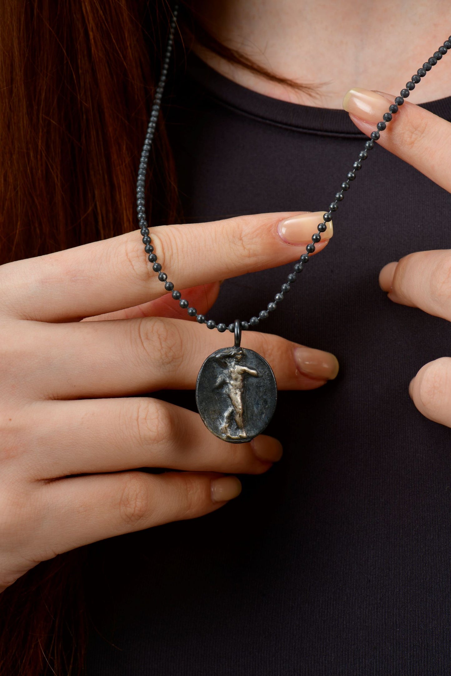 Dionysus and Satyr Necklace