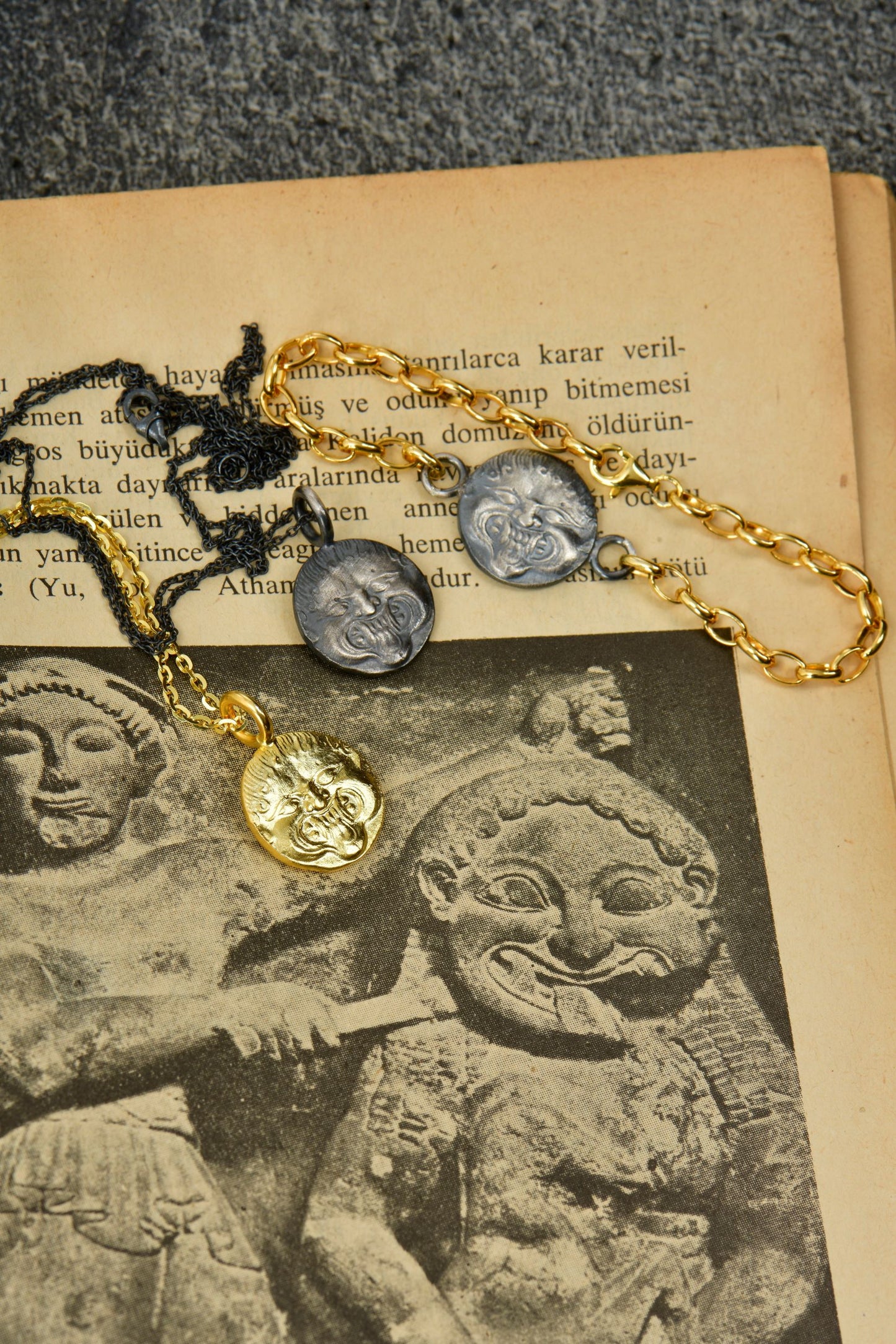 Gorgon Medusa Necklace