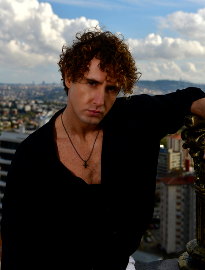 Byzantine Omphalion Cross Chain Necklace