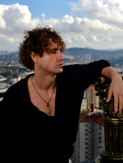 Byzantine Omphalion Cross Chain Necklace