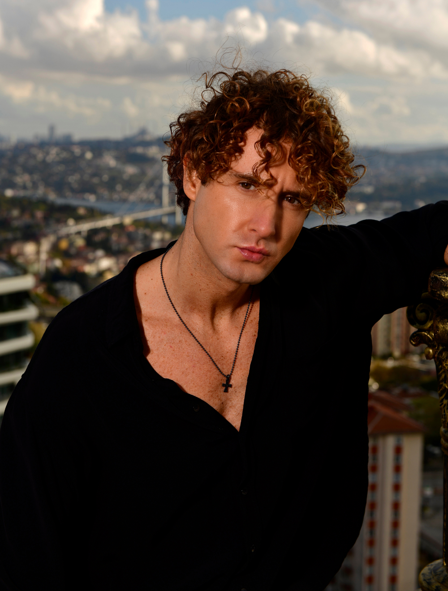 Byzantine Omphalion Cross Chain Necklace