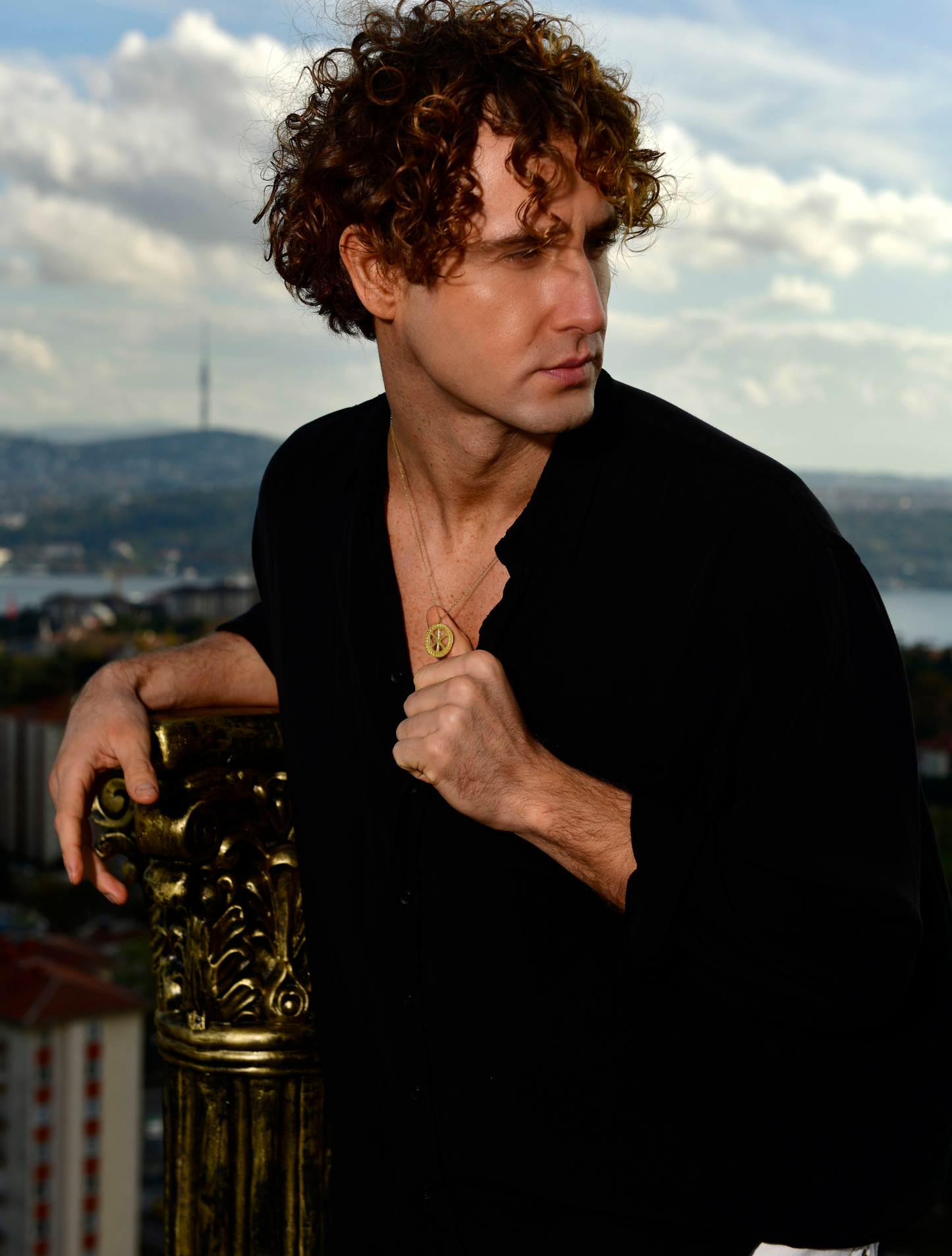 Christogram Chain Necklace