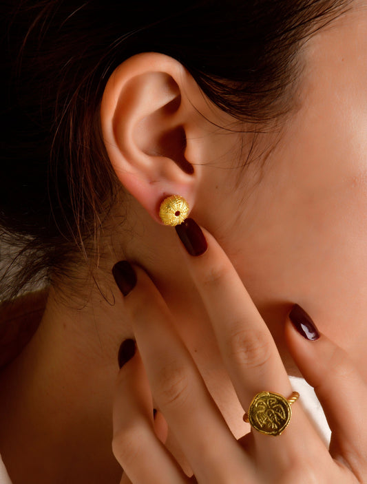 Sea Urchin Earring