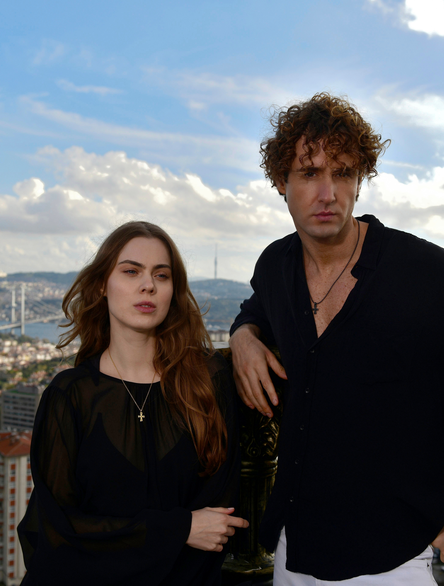 Byzantine Omphalion Cross Chain Necklace