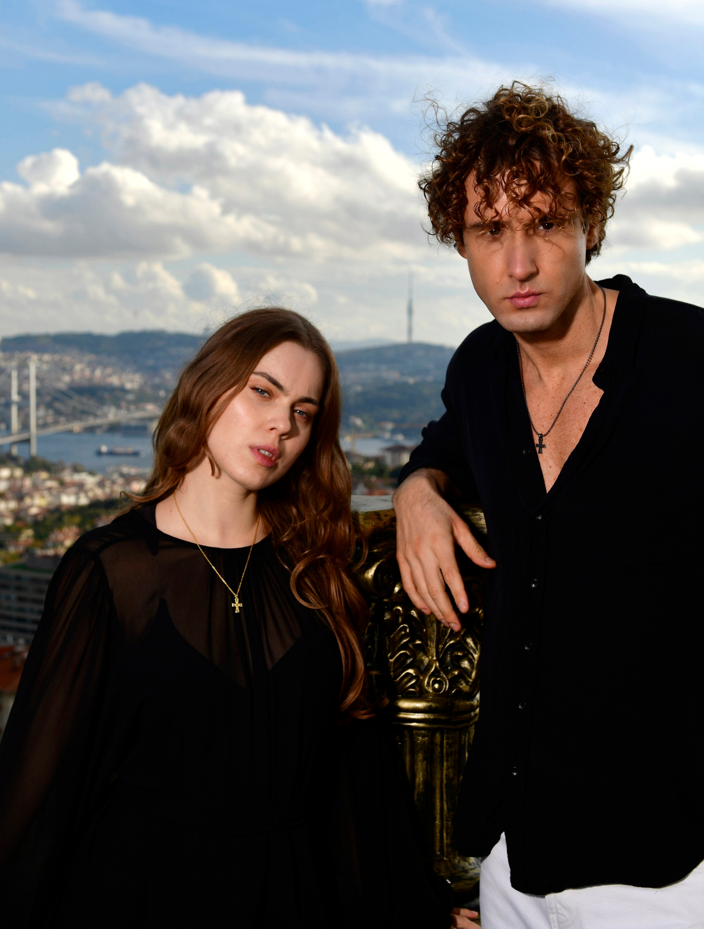 Byzantine Omphalion Cross Chain Necklace