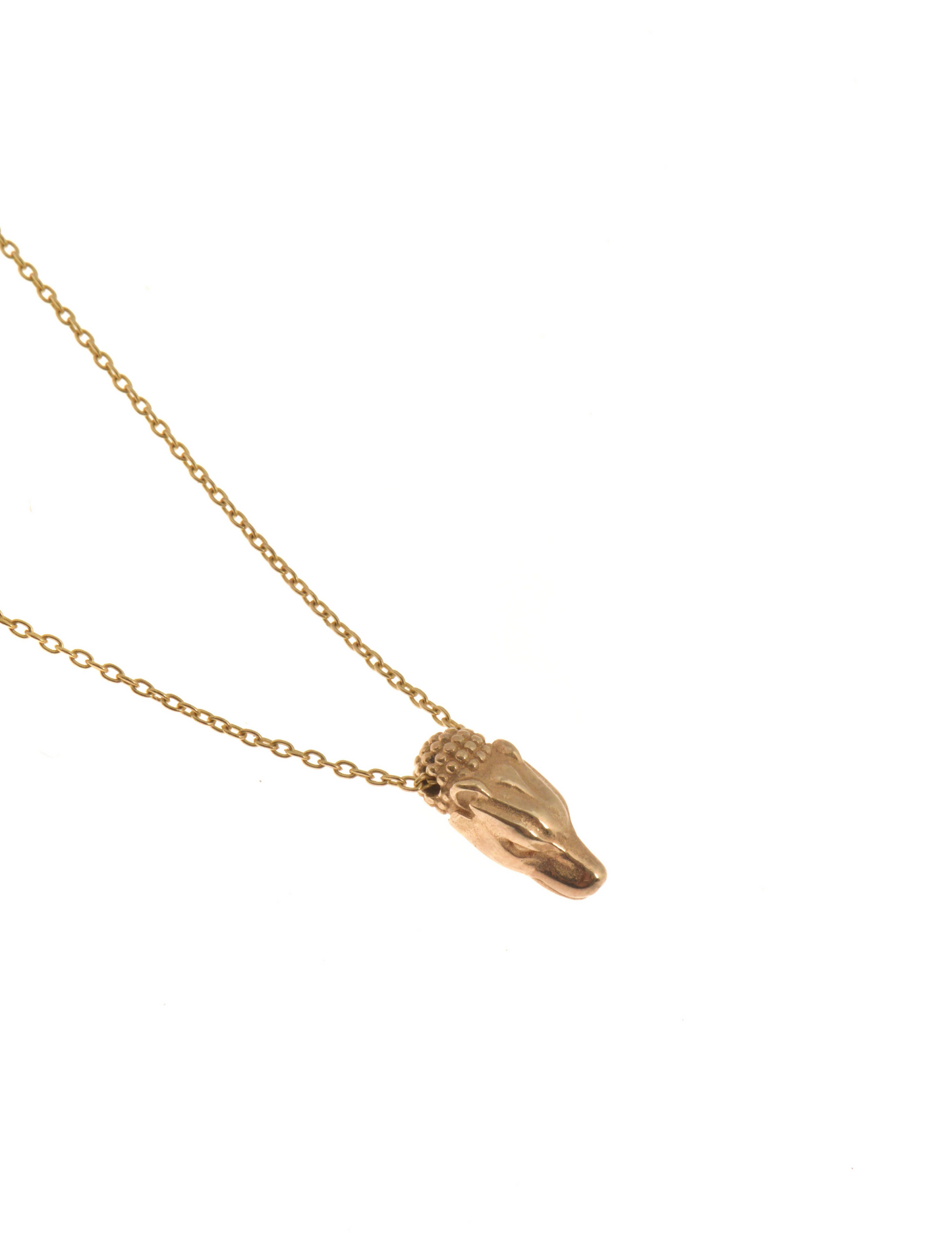 Panther Head Gold Necklace