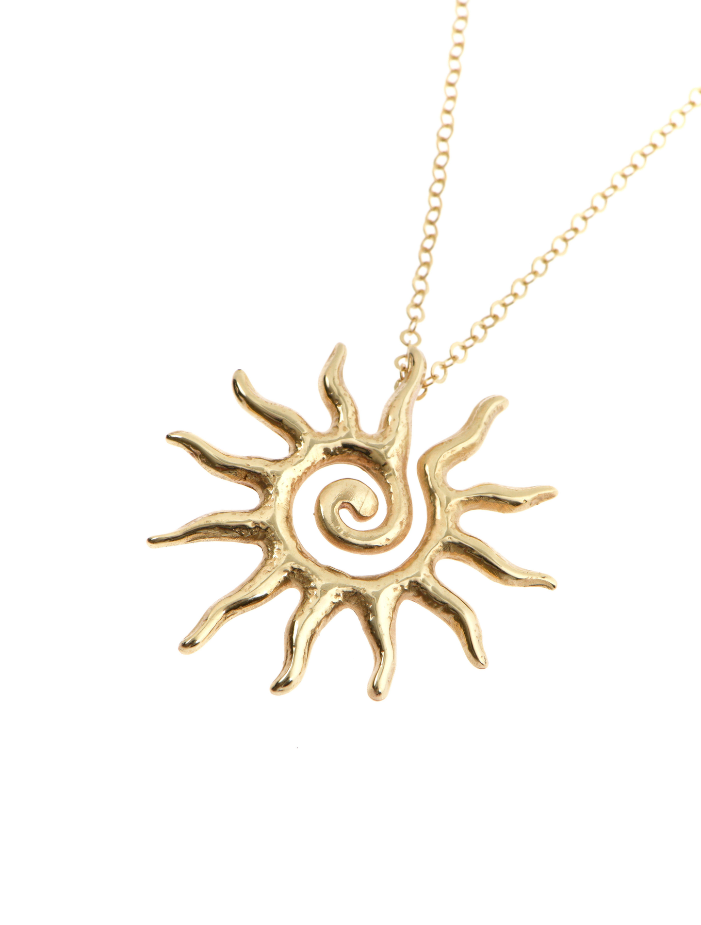 Helios Gold Necklace