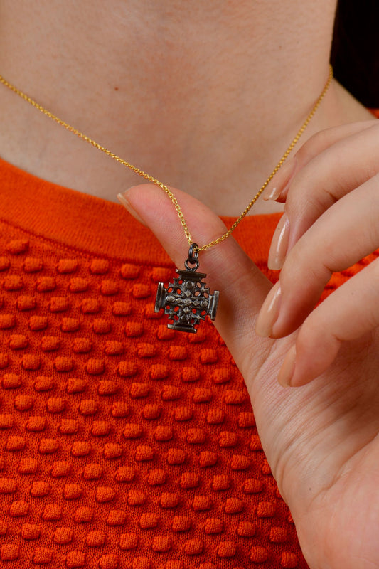 Five Cross Necklace