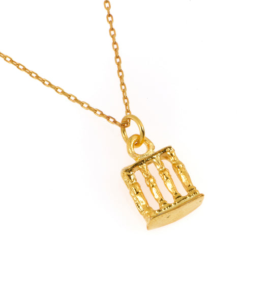 The Erechtheion Gold Necklace