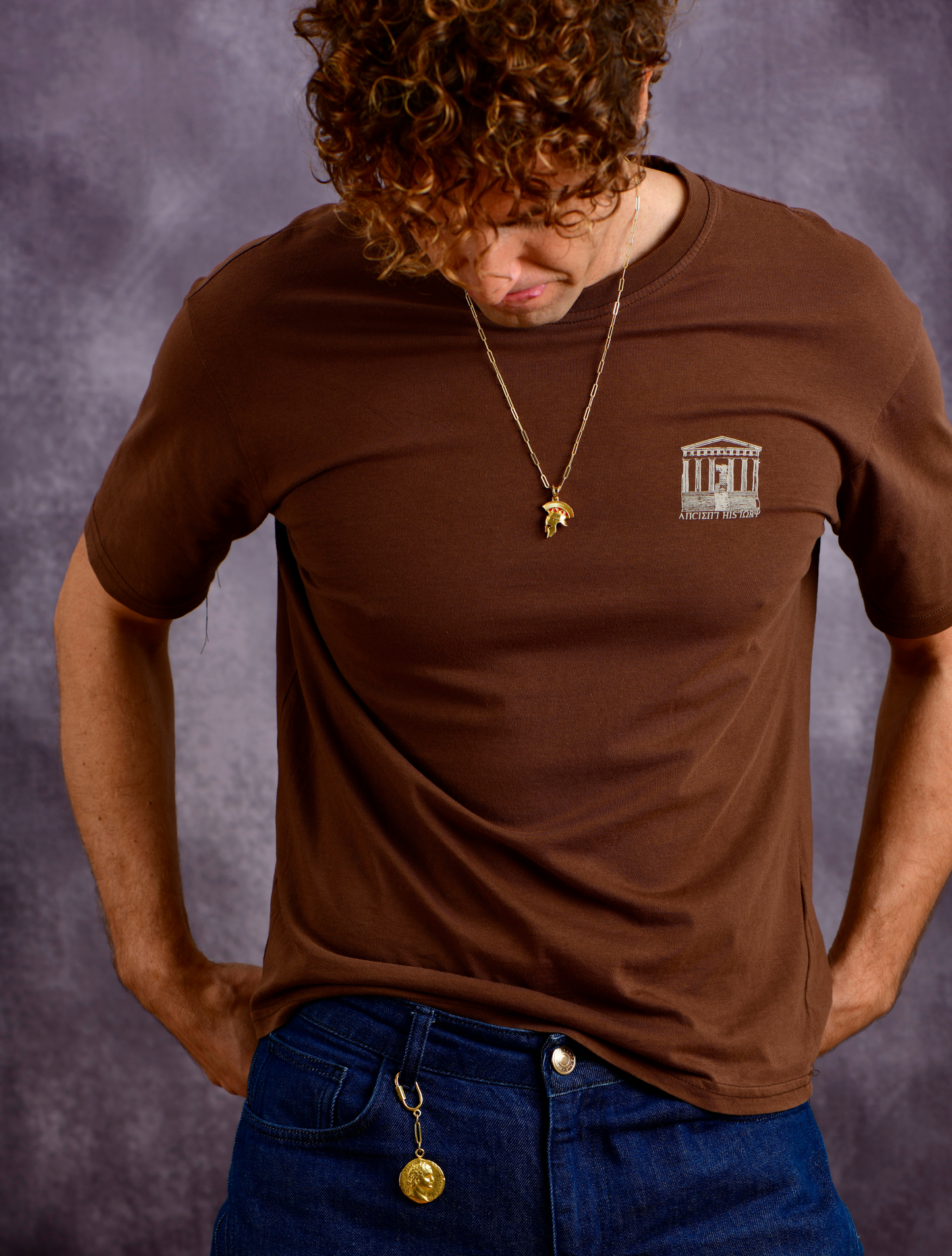 Caesar Domitian Augustus Keychain