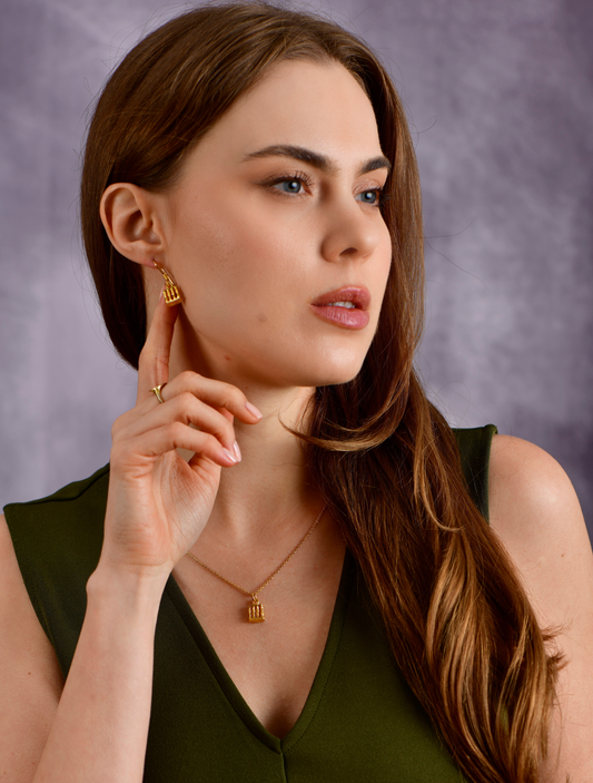 The Erechtheion Earring
