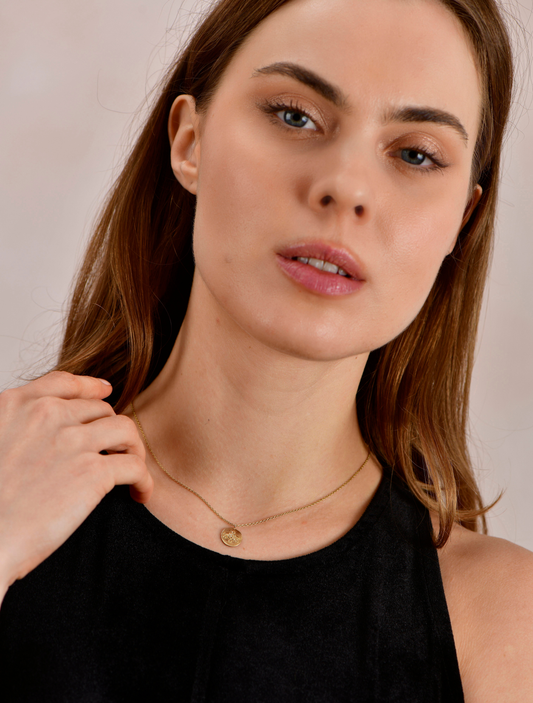 Malia Bee Gold Necklace