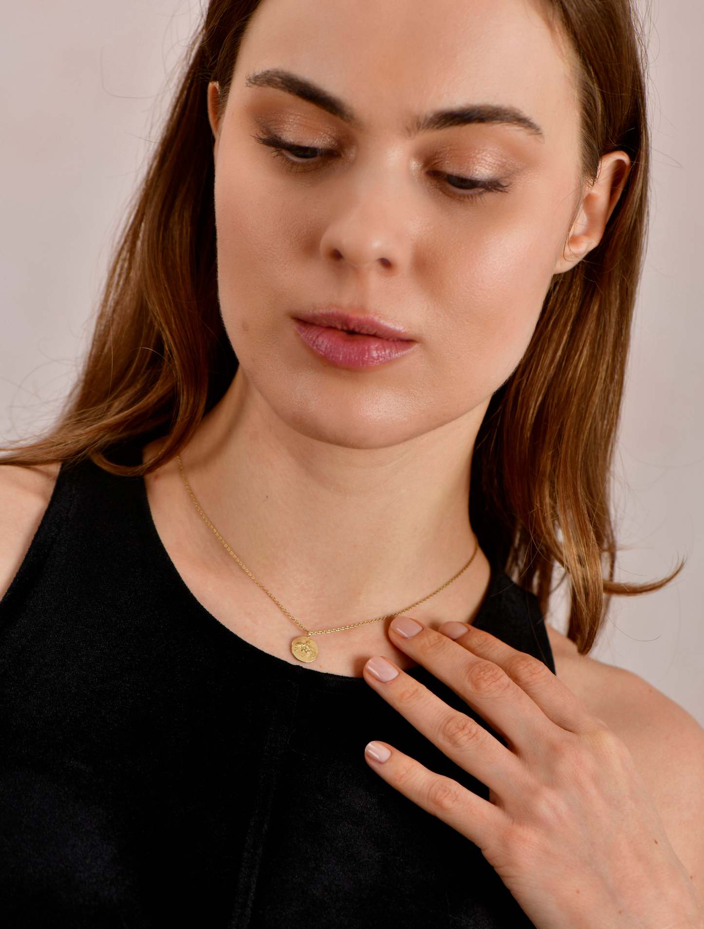 Malia Bee Gold Necklace