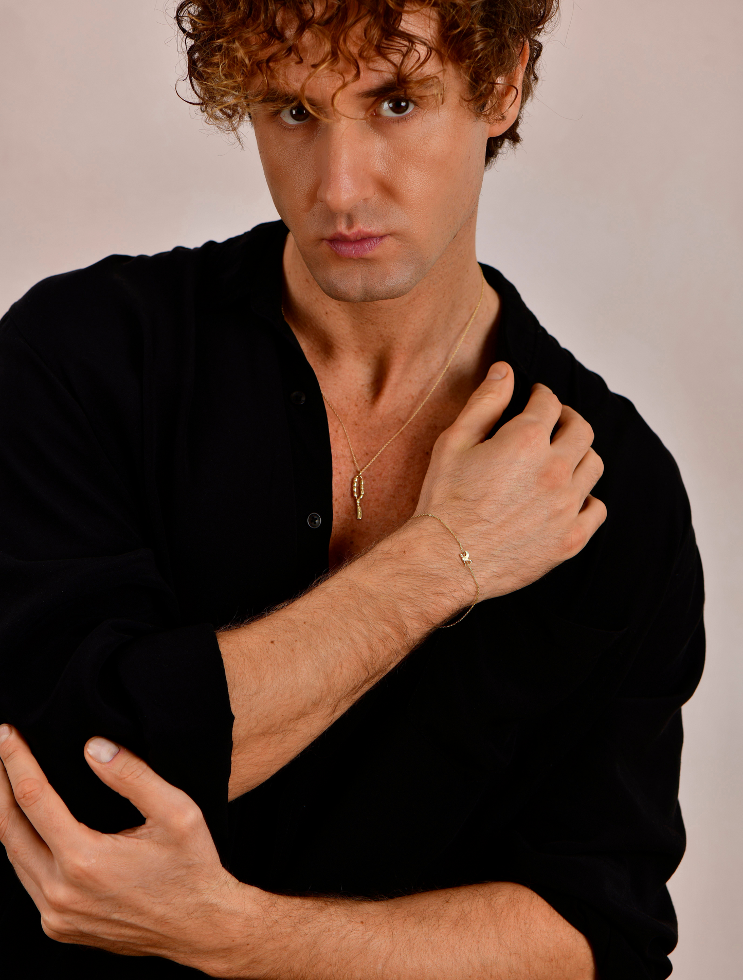 Komboloi Gold Necklace