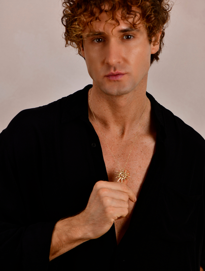 Helios Gold Necklace