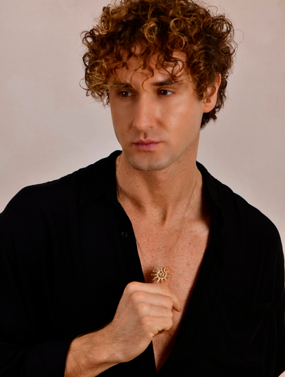 Helios Gold Necklace