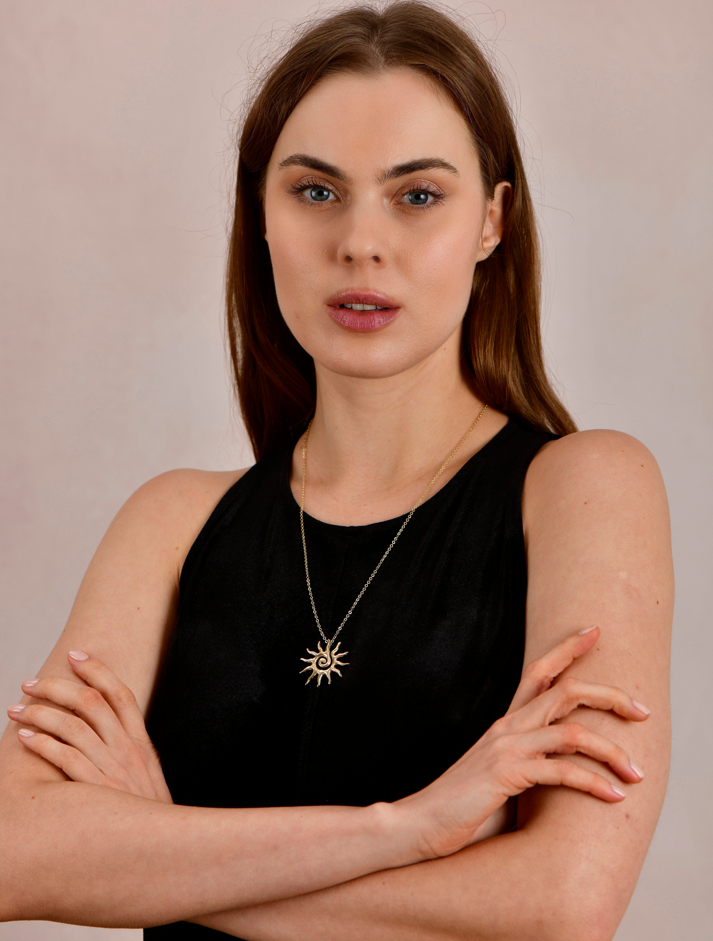 Helios Gold Necklace