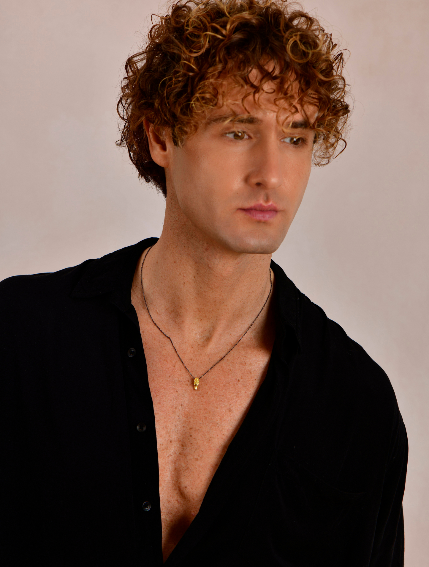 Panther Head Necklace