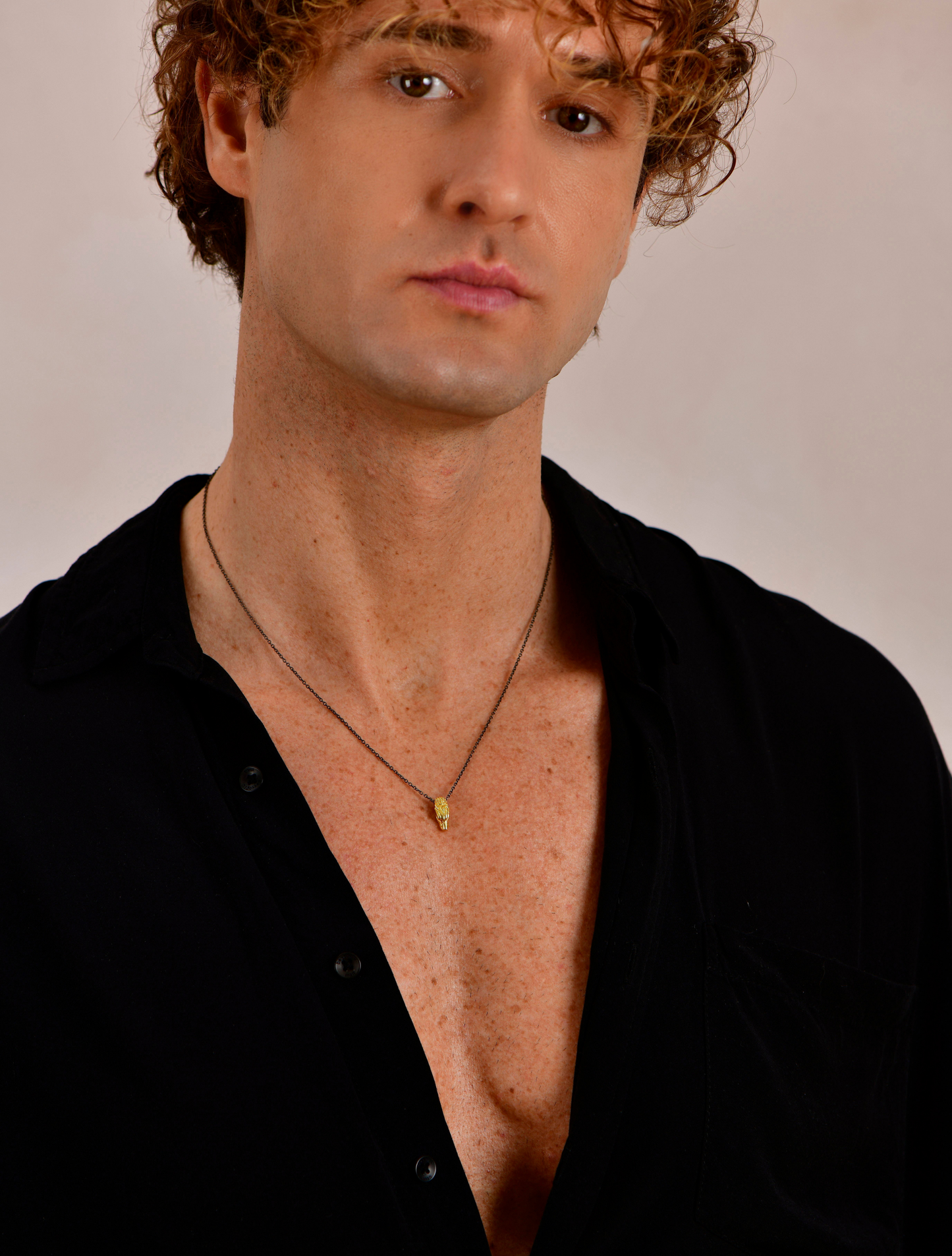 Panther Head Necklace