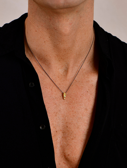 Panther Head Necklace